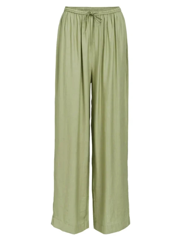 Object Pants<Catja Wide Leg Pants (Tea Green)