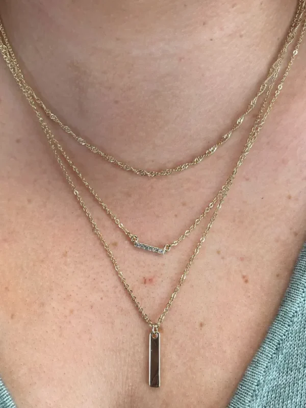 Vila Jewellery<Celisa Layer Necklace (Gold)