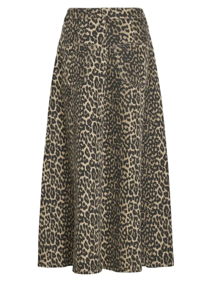 chia_leopard_print_midi_s_6.webp Vila Skirts<Chia Print Midi Skirt (Birch/)