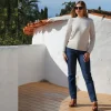 Rant & Rave Jeans<Chris Straight Leg Jeans (Mid Blue) Regular