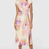 Closet Occasionwear | Dresses<Christine A-Line Twist Midi Dress