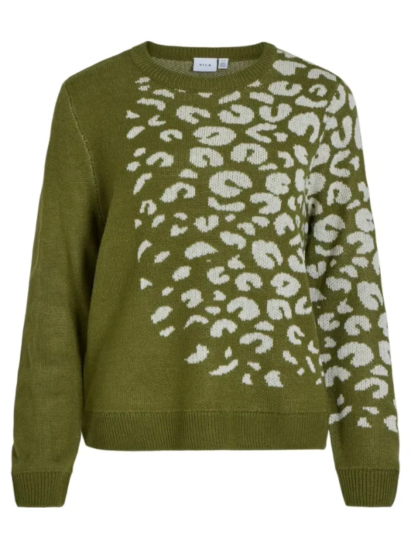 Vila Jumpers & Cardigans<Clodagh Jumper (Capulet Olive)
