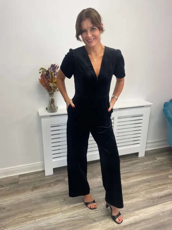 Traffic People Jumpsuits<CORRIE BRATTER JUMPSUIT (BLACK)