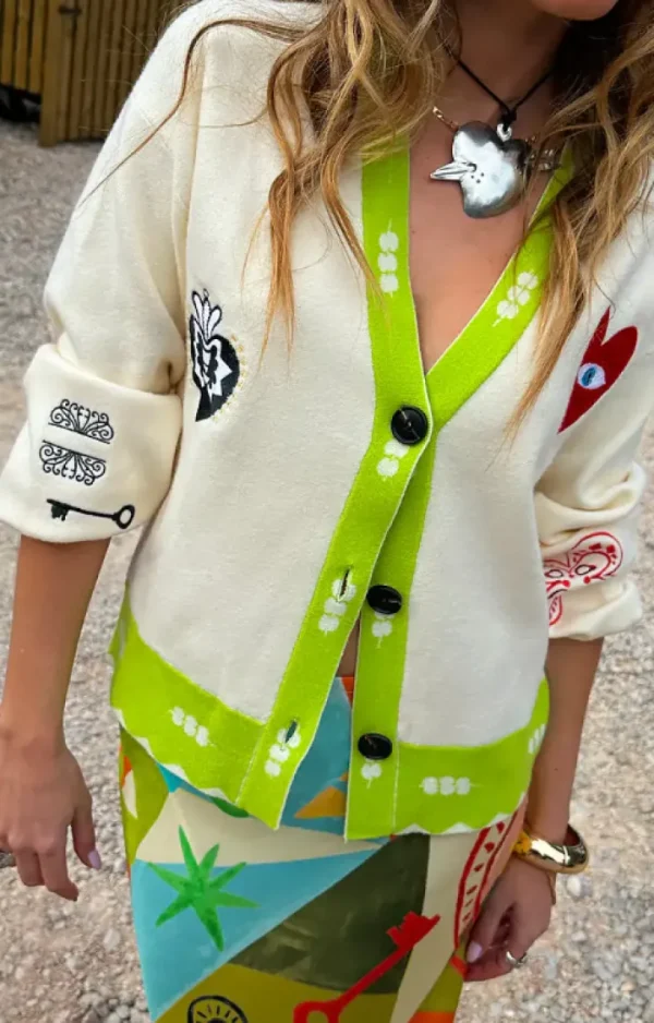 Never Fully Dressed Jumpers & Cardigans<Cream Sundazed Summer Cardigan