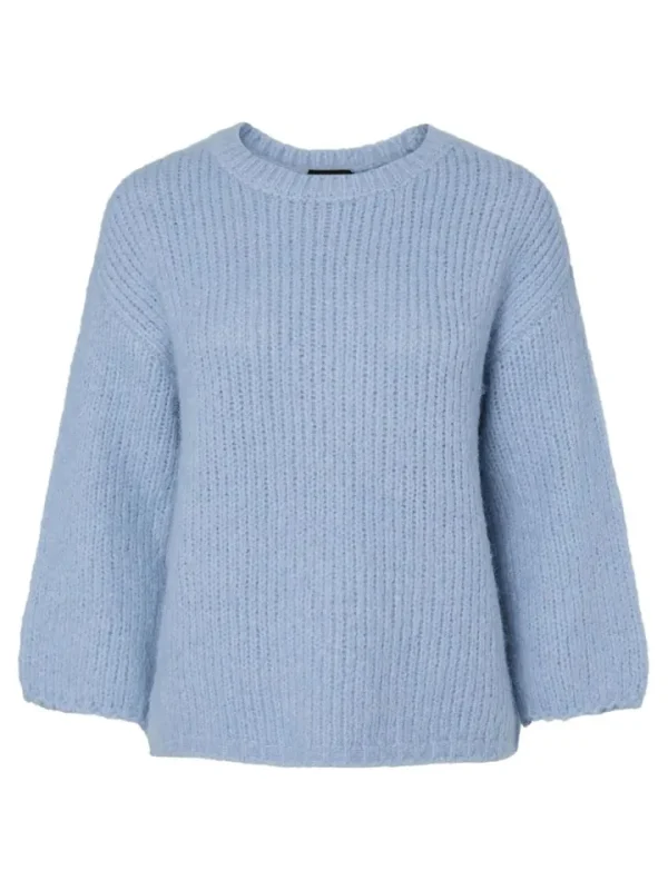 Pieces Jumpers & Cardigans<Dalaila Knitted Jumper (Cashmere Blue)