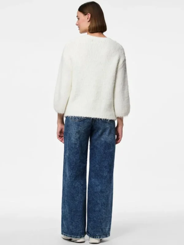 Pieces Jumpers & Cardigans<Dalaila Knitted Jumper (Cloud Dancer)