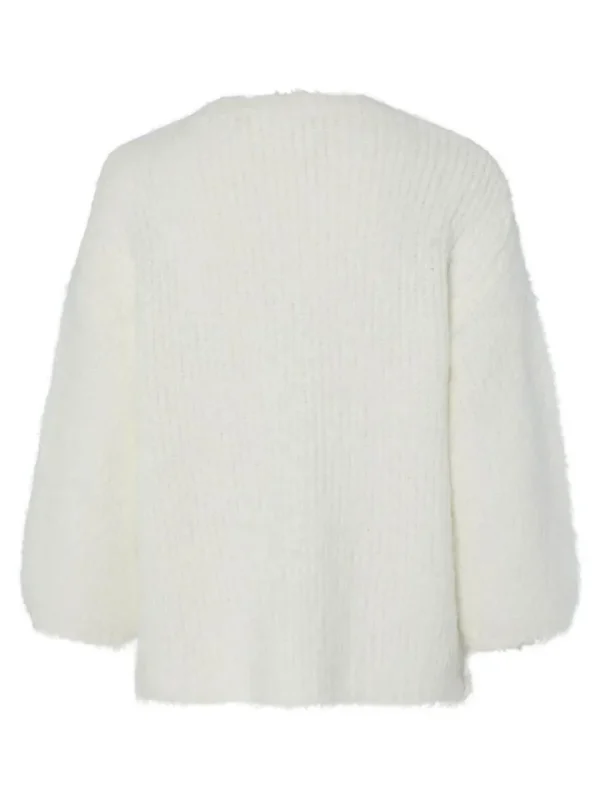 Pieces Jumpers & Cardigans<Dalaila Knitted Jumper (Cloud Dancer)