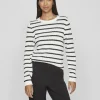 Vila Jumpers & Cardigans<Dalo Stripe Jumper (White/Black)