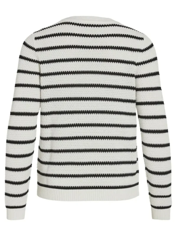 Vila Jumpers & Cardigans<Dalo Stripe Jumper (White/Black)