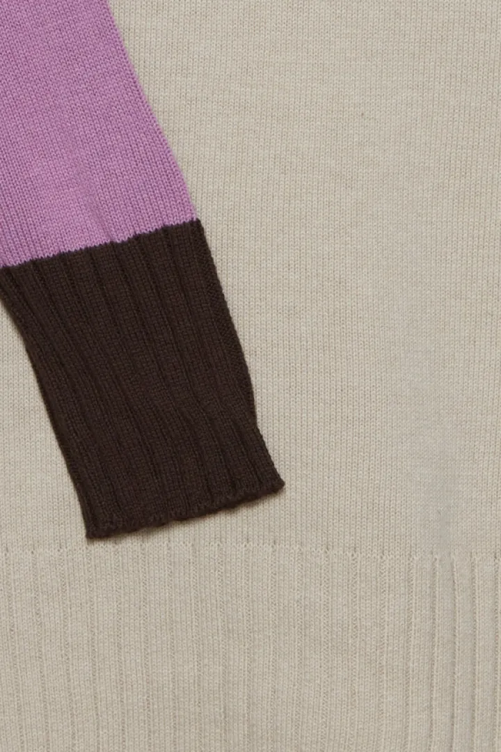 dalyn_jumper_coffee_bean_3.webp Ichi Jumpers & Cardigans<Dalyn Jumper (Coffee Bean)