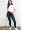 Rant & Rave Jeans<DERRY SKINNY JEAN SHORT (DARK INDIGO)