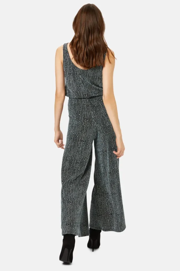 Traffic People Pants<DISCO PALAZZO TROUSERS (BLUE)