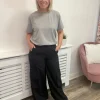 Vila Pants<DOLSA CARGO PANTS (BLACK)