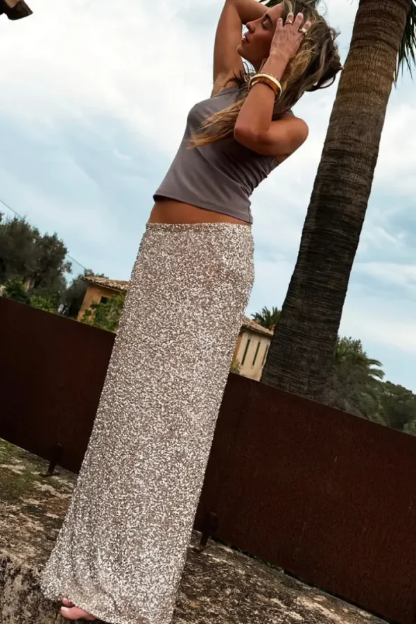 Never Fully Dressed Occasionwear | Skirts<Dorris Sequin Skirt