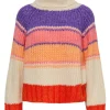 Pieces Jumpers & Cardigans<Eila Turtle Neck Knit ( Antique White)