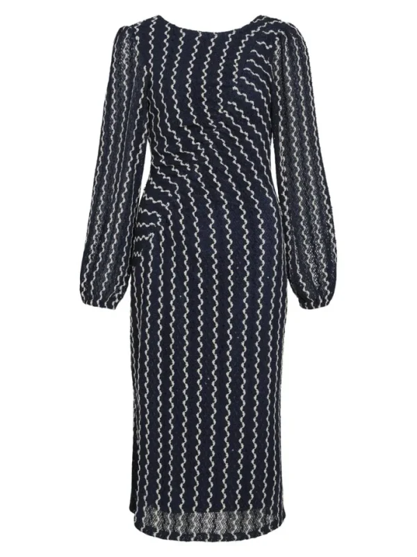 Vila Dresses<Elaine Midi Dress ( Blazer/Birch)