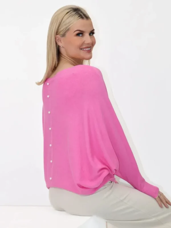 Kate & Pippa Jumpers & Cardigans<Elba Jumper (Pink)