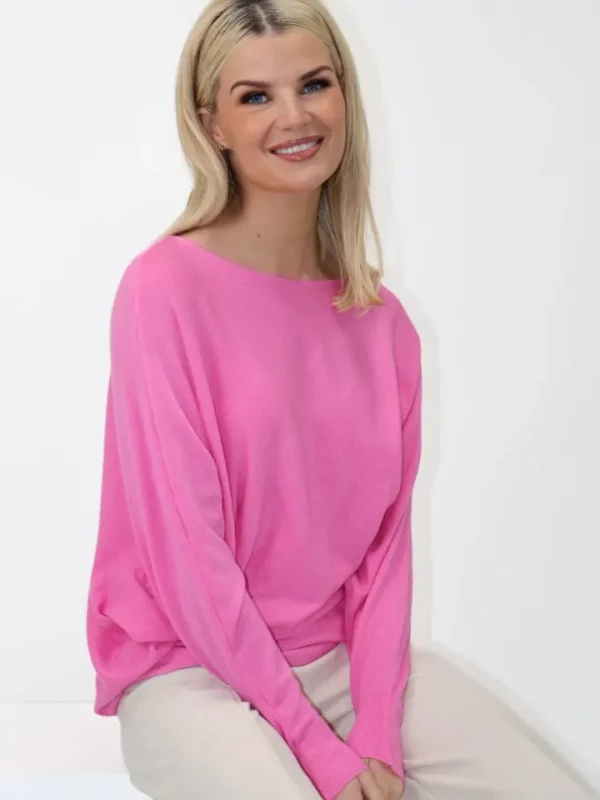 Kate & Pippa Jumpers & Cardigans<Elba Jumper (Pink)