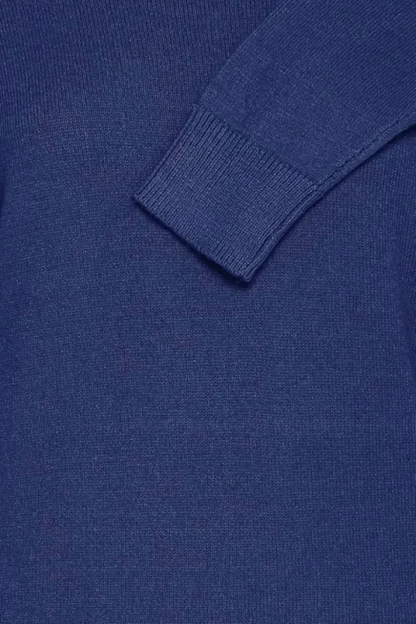 Ichi Jumpers & Cardigans<Ella Boat Neck Jumper (Medieval )