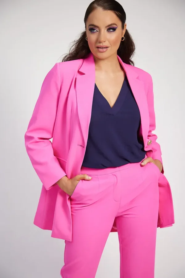 Oh Molly Occasionwear<Ellen Blazer (Pink)