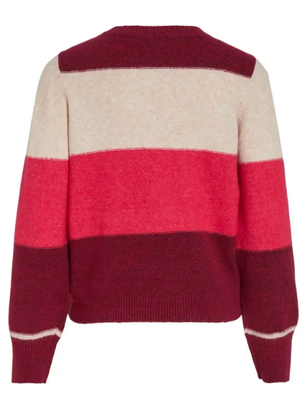 Vila Jumpers & Cardigans<Ellie Jumper (Beef Red)