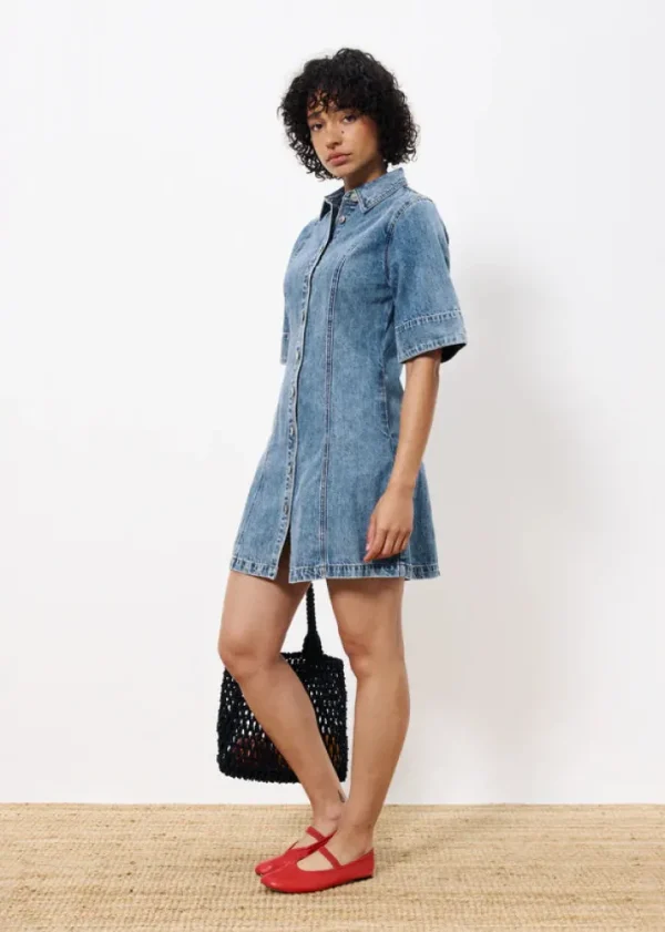 Frnch Dresses<Ellyne Denim Dress