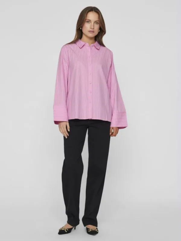 Vila Shirts & Blouses<Elma Striped Shirt (Bonbon)