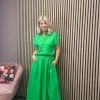 Frnch Co-Ords<Elvan Sleeveless Shirt Top (Emerald Green)