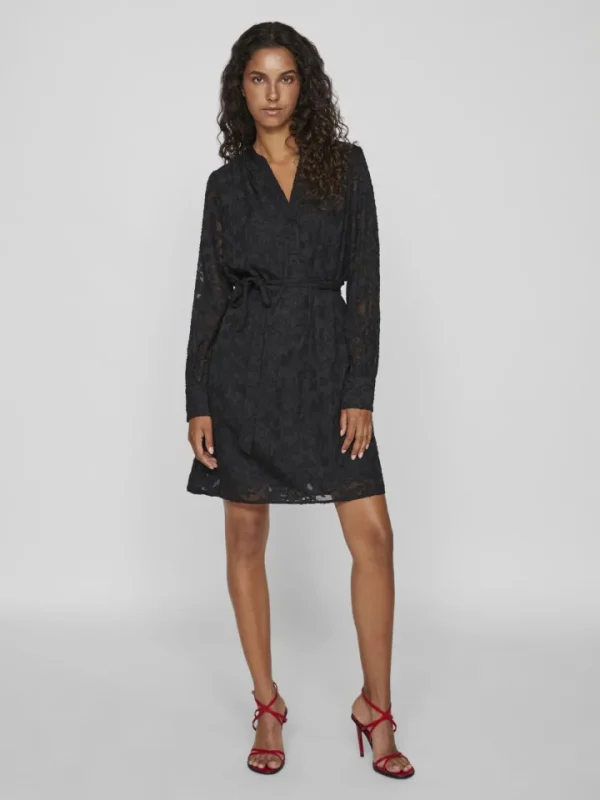 Vila Dresses<Ema V-Neck Mini Dress