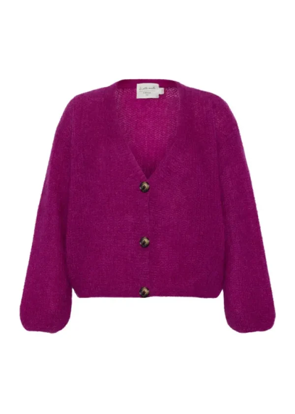 Frnch Jumpers & Cardigans<Enorah Cardigan (Purple)