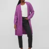 Vila Jumpers & Cardigans<Ericka Open Knit Cardigan (Sparking Grape)