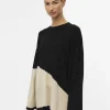 Object Jumpers & Cardigans<Essie Block Knit Jumper (Black)