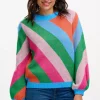 Sugarhill Jumpers & Cardigans<Essie Jumper (Multi, Diagonal Stripe)