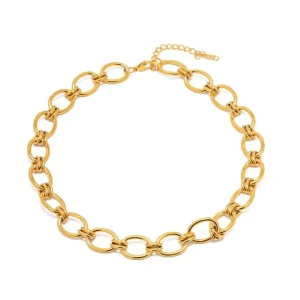Folie A Trois Jewellery<Eternal Embrace Necklace (Gold)