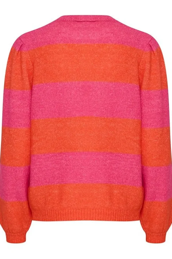 Ichi Jumpers & Cardigans<Evelyn Stripe Jumper ( Yarrow)