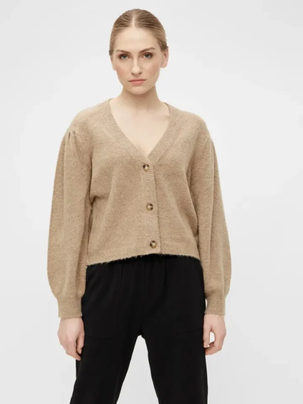 Object Jumpers & Cardigans<Everly Short Cardigan (Incense/Melange)