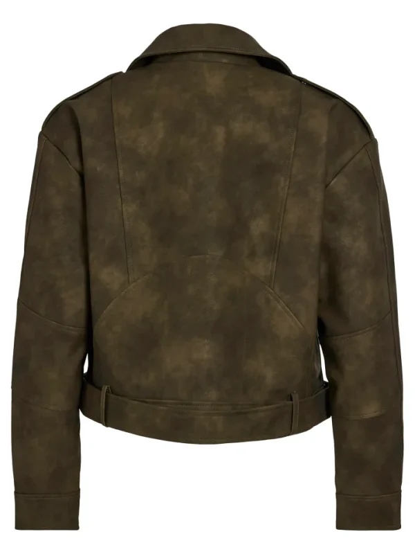 Vila Jackets<Fiona Biker Jacket (Brown Patina/Washed)