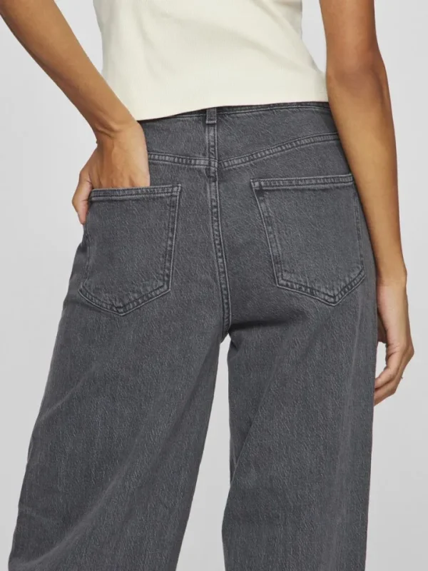 Vila Pants | Jeans<Freya High Waisted Wide Leg Jeans ( Wash Denim)