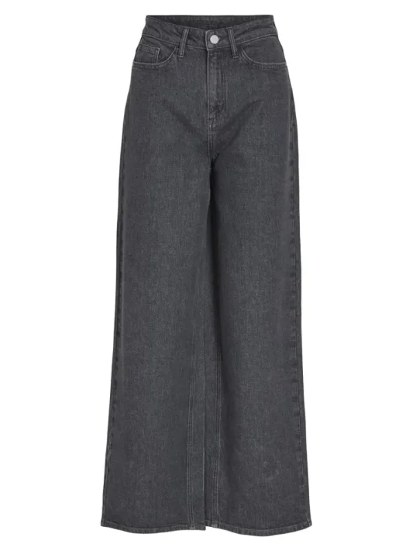 Vila Pants | Jeans<Freya High Waisted Wide Leg Jeans ( Wash Denim)