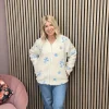 Ichi Jackets | Coats<Gail Teddy Zipped Jacket (Almond Milk)