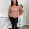 Vila Jumpers & Cardigans<GENA JUMPER (BEET RED/MULTI)