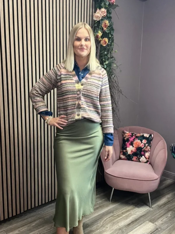 Vila Jumpers & Cardigans<Gina Knit Cardigan (Multicolour)