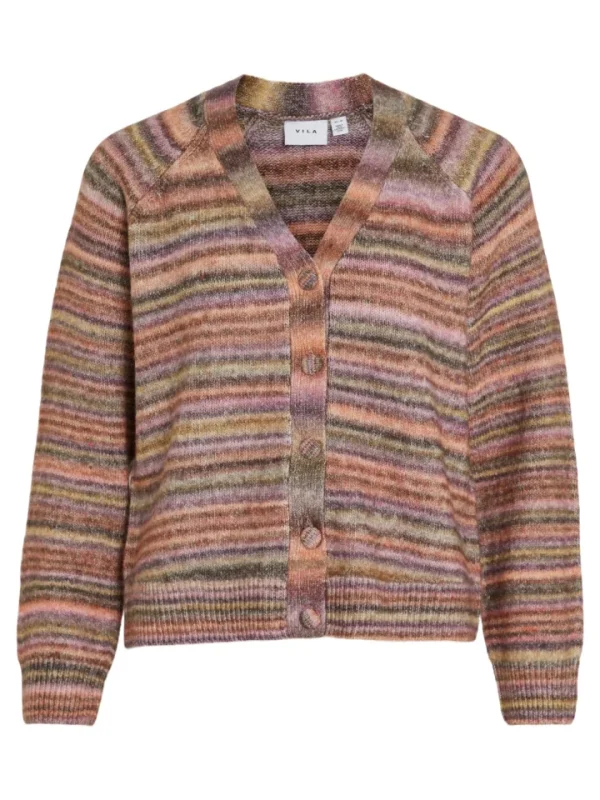 Vila Jumpers & Cardigans<Gina Knit Cardigan (Multicolour)