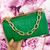 Wsl 1 Bags & Purses<Green and Gold Crossbody Handbag