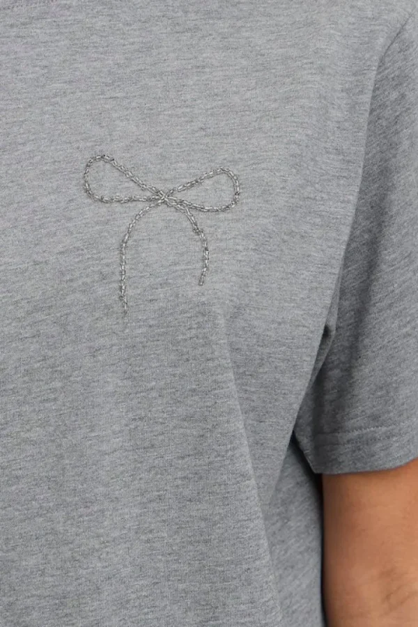 Ichi T-Shirts<Hanna T-Shirt (Light Melange)