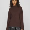 Vila Jumpers & Cardigans<Harper Rollneck Jumper (Coffee Bean)