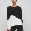 Vila Jumpers & Cardigans<Heather Knit Jumper ( Beauty/ White)