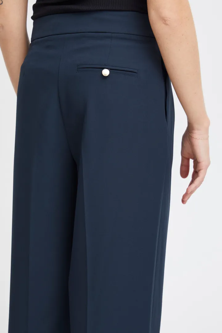 hildy_wide_leg_trousers_t_4.webp Ichi Pants<HILDY WIDE LEG TROUSERS (TOTAL ECLIPSE)