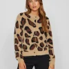 Vila Jumpers & Cardigans<Hilly Cardigan (Tigers eye/Leopard)