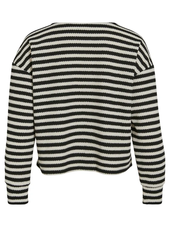 himla_jumper_birchblack_3.webp Vila Jumpers & Cardigans<HIMLA JUMPER (BIRCH/BLACK)